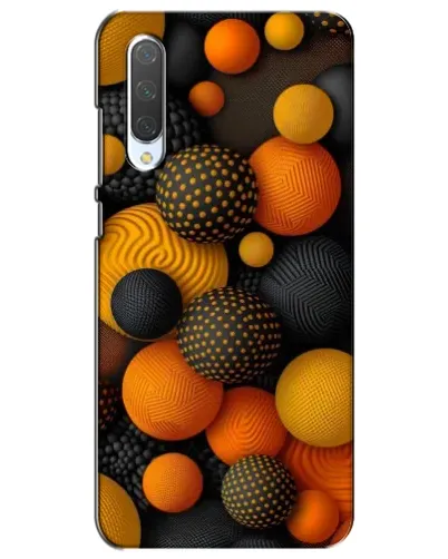 Чехол для Xiaomi Mi CC9e с картинкой «Объемные оранжевые сферы» Чехол для Xiaomi Mi CC9e с картинкой «Объемные оранжевые сферы»
