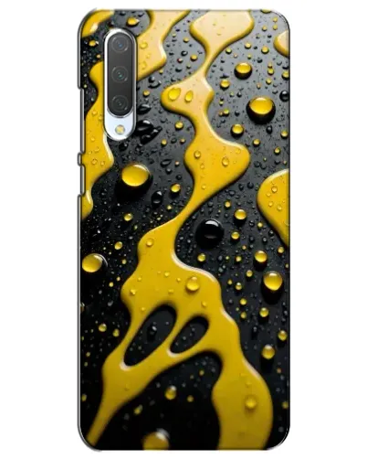 Чехол для Xiaomi Mi CC9e с картинкой «Жидкое желтое золото» Чехол для Xiaomi Mi CC9e с картинкой «Жидкое желтое золото»