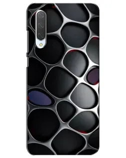 Чехол для Xiaomi Mi CC9e с картинкой «Объемная темная решетка»