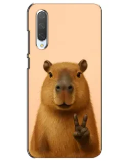 Чехол для Xiaomi Mi CC9e с картинкой «Капибара виктория»