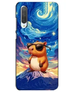 Чехол для Xiaomi Mi CC9e с картинкой «Капибара Ван Гога»