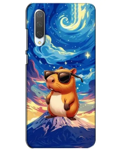 Чехол для Xiaomi Mi CC9e с картинкой «Капибара Ван Гога»