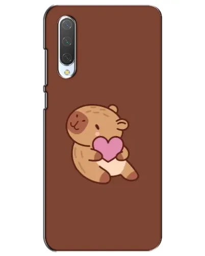 Чехол для Xiaomi Mi CC9e с картинкой «Капибара с сердцем»