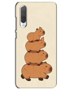 Чехол для Xiaomi Mi CC9e с картинкой «Башня из капибар»