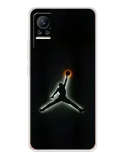 Чехол для Xiaomi Civi 1S с картинкой «Jordan Gradient Logo»