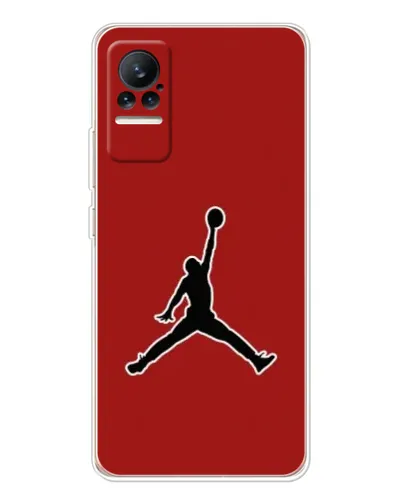 Чехол для Xiaomi Civi 1S с картинкой «Jordan Red Back» Чехол для Xiaomi Civi 1S с картинкой «Jordan Red Back»