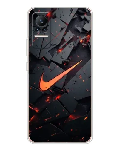 Чехол для Xiaomi Civi 1S с картинкой «Nike — эффект разломов» Чехол для Xiaomi Civi 1S с картинкой «Nike — эффект разломов»
