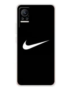 Чехол для Xiaomi Civi 1S с картинкой «Минималистический Найк»