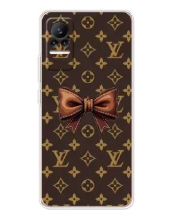 Чехол для Xiaomi Civi 1S с картинкой «LV с бантом»