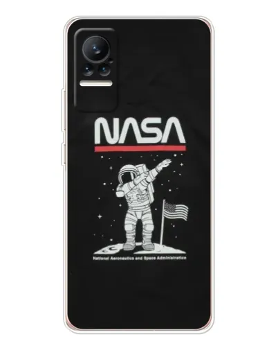 Чехол для Xiaomi Civi 1S с картинкой «NASA — шагаем по Луне» Чехол для Xiaomi Civi 1S с картинкой «NASA — шагаем по Луне»