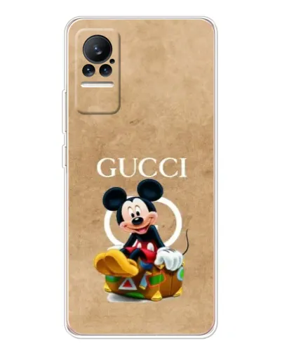 Чехол для Xiaomi Civi 1S с картинкой «Микки Маус Gucci — крафт» Чехол для Xiaomi Civi 1S с картинкой «Микки Маус Gucci — крафт»