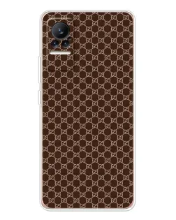 Чехол для Xiaomi Civi 1S с картинкой «Gucci — шоколадная сетка»