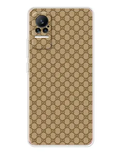 Чехол для Xiaomi Civi 1S с картинкой «Gucci — классический беж»