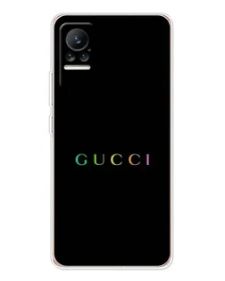 Чехол для Xiaomi Civi 1S с картинкой «Gucci — неоновый минимализм»