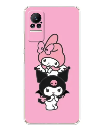 Чохол для Xiaomi Civi 1S з картинкою «My Melody та Kuromi»