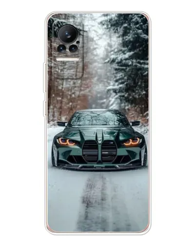Чехол для Xiaomi Civi 1S с картинкой «BMW в зимнем лесу» Чехол для Xiaomi Civi 1S с картинкой «BMW в зимнем лесу»