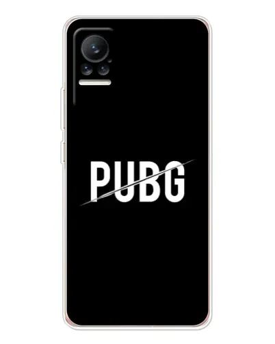 Чехол для Xiaomi Civi 1S с картинкой «PUBG — белый логотип» Чехол для Xiaomi Civi 1S с картинкой «PUBG — белый логотип»