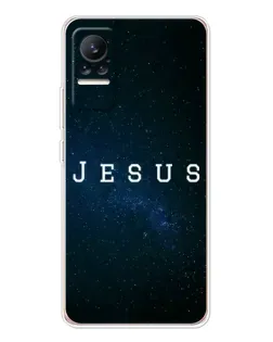 Чехол для Xiaomi Civi 1S с картинкой «Звездное небо Jesus»