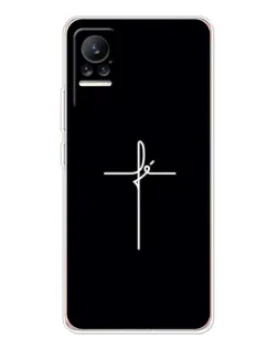 Чохол для Xiaomi Civi 1S з картинкою «Тонкий хрест» Чохол для Xiaomi Civi 1S з картинкою «Тонкий хрест»