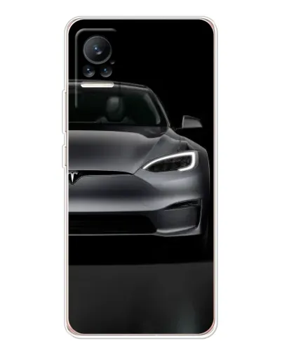 Чохол для Xiaomi Civi 1S з картинкою «Tesla Model S Look»