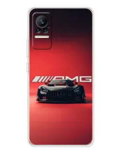 Чохол для Xiaomi Civi 1S з картинкою «Mercedes AMG — червона лінія»