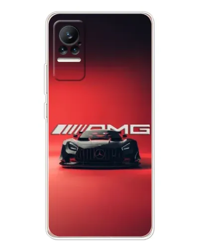 Чохол для Xiaomi Civi 1S з картинкою «Mercedes AMG — червона лінія»
