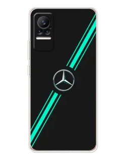 Чохол для Xiaomi Civi 1S з картинкою «Спортивні лінії Mercedes»