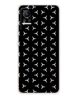 Чохол для Xiaomi Civi 1S з картинкою «Mercedes паттерн зірок»