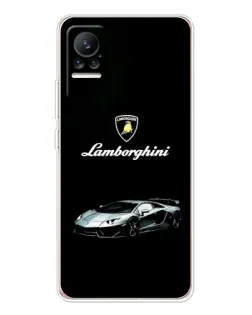 Чехол для Xiaomi Civi 1S с картинкой «Логотип Lamborghini классика»