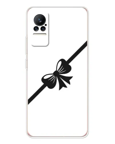 Чехол для Xiaomi Civi 1S с картинкой «Диагональный бант»