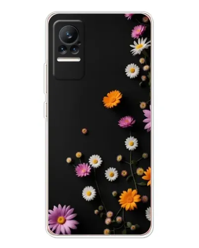 Чехол для Xiaomi Civi 1S с картинкой «Цветочная композиция»