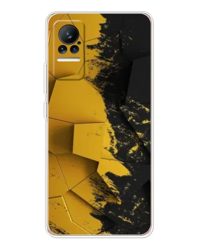 Чохол для Xiaomi Civi 1S з картинкою «Золоті уламки геометрії» Чохол для Xiaomi Civi 1S з картинкою «Золоті уламки геометрії»
