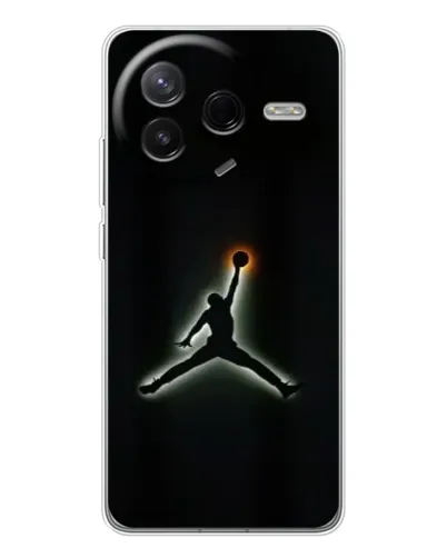 Чехол для Xiaomi Civi 4Pro с картинкой «Jordan Gradient Logo»