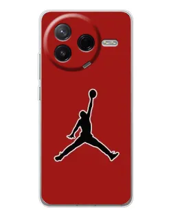 Чехол для Xiaomi Civi 4Pro с картинкой «Jordan Red Back»