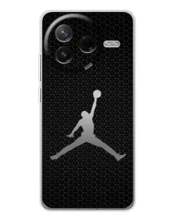 Чехол для Xiaomi Civi 4Pro с картинкой «Jordan Dark Carbon»