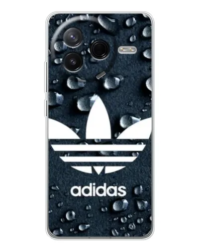 Чехол для Xiaomi Civi 4Pro с картинкой «Adidas Trefoil Blue»