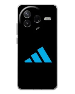 Чехол для Xiaomi Civi 4Pro с картинкой «Adidas Cyan Logo»