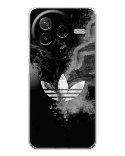 Чехол для Xiaomi Civi 4Pro с картинкой «Абстрактный дым Adidas»