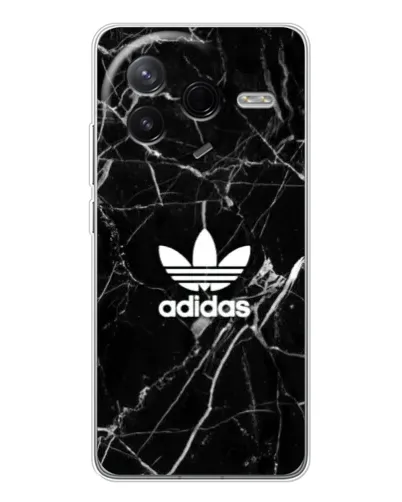 Чехол для Xiaomi Civi 4Pro с картинкой «Белый мрамор Adidas»