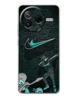 Чохол для Xiaomi Civi 4Pro з картинкою «Спортивний арт Nike» Чохол для Xiaomi Civi 4Pro з картинкою «Спортивний арт Nike»