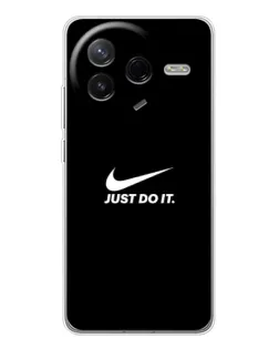 Чехол для Xiaomi Civi 4Pro с картинкой «Минимализм от Nike»