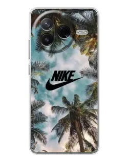 Чохол для Xiaomi Civi 4Pro з картинкою «Тропічний принт Nike» Чохол для Xiaomi Civi 4Pro з картинкою «Тропічний принт Nike»
