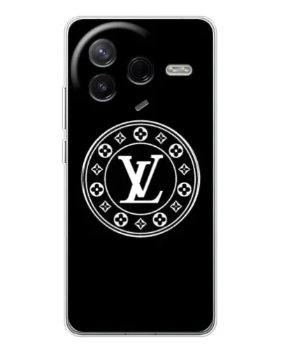 Чехол для Xiaomi Civi 4Pro с картинкой «LV — печать стиля»