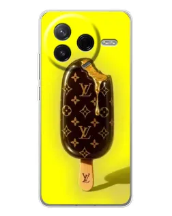 Чехол для Xiaomi Civi 4Pro с картинкой «Мороженое от LV»