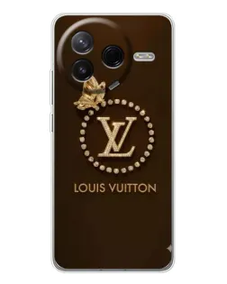 Чехол для Xiaomi Civi 4Pro с картинкой «LV — золотая печать»
