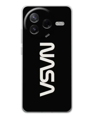Чохол для Xiaomi Civi 4Pro з картинкою «NASA — вертикальний логотип»