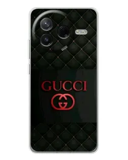 Чехол для Xiaomi Civi 4Pro с картинкой «Gucci — стеганый черный»