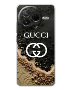 Чехол для Xiaomi Civi 4Pro с картинкой «Gucci — песчаные дюны»