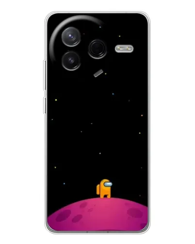 Чохол для Xiaomi Civi 4Pro з картинкою «Самотній герой на планеті»