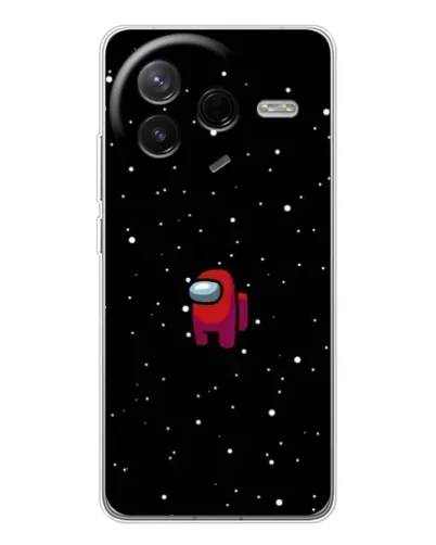 Чохол для Xiaomi Civi 4Pro з картинкою «Червоний Among Us»